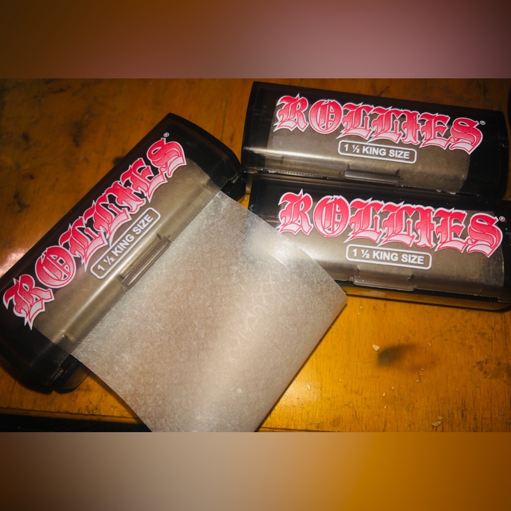 ♨️3/25♨️ 3X Rollies 5 Meter/16.4' Rolls In Hard Refillable Dispenser